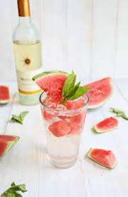 Watermelon White Wine Spritzer