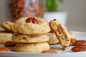 Eggless Butter Pecan Cookies Recipe