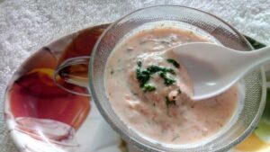 Carrot & Cilantro Raita