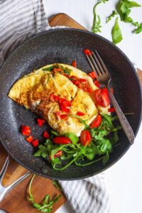 Egg omelet recipe