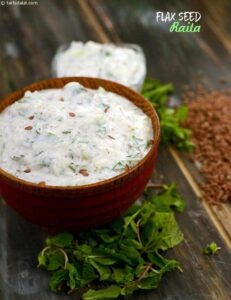 Flaxseed Raita