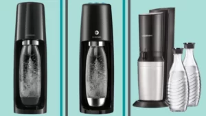 •	SodaStream Fizzi One Touch: The best clean water maker