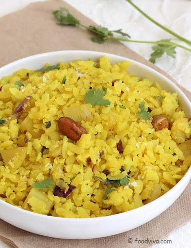 Poha in breakfast