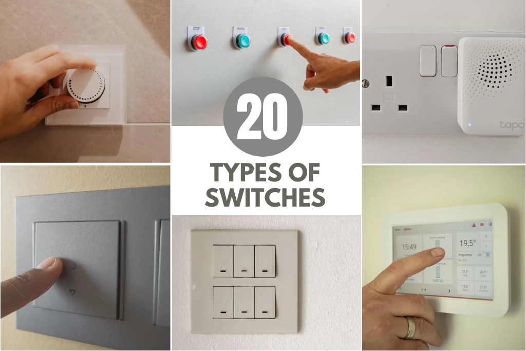 20 Types of Switches That Change Style and Function